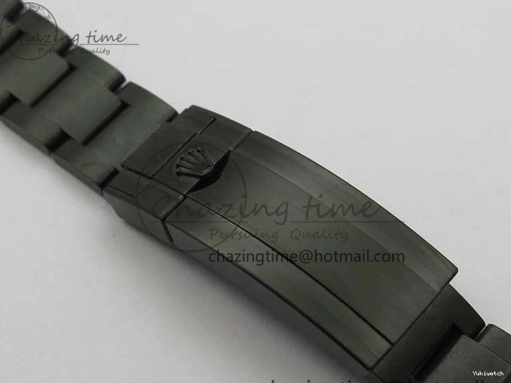 1:1 V6F Blaken Best 904L Date Submariner PVD Edition A2824 0322